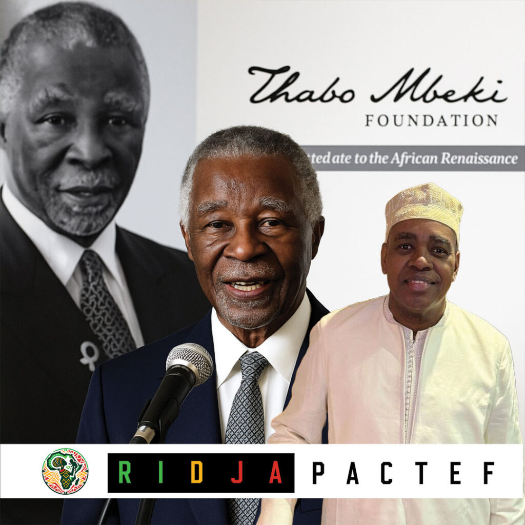 Me Saïd Larifou invité par la Fondation Thabo Mbeki à la Conférence Africa Day 2025